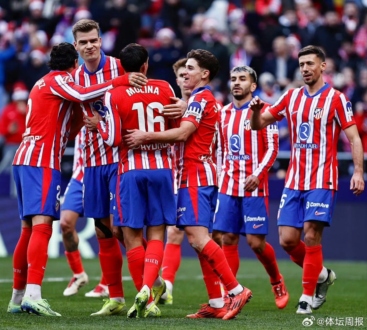 包含马德里竞技主场取胜，晋级前景一片光明的词条